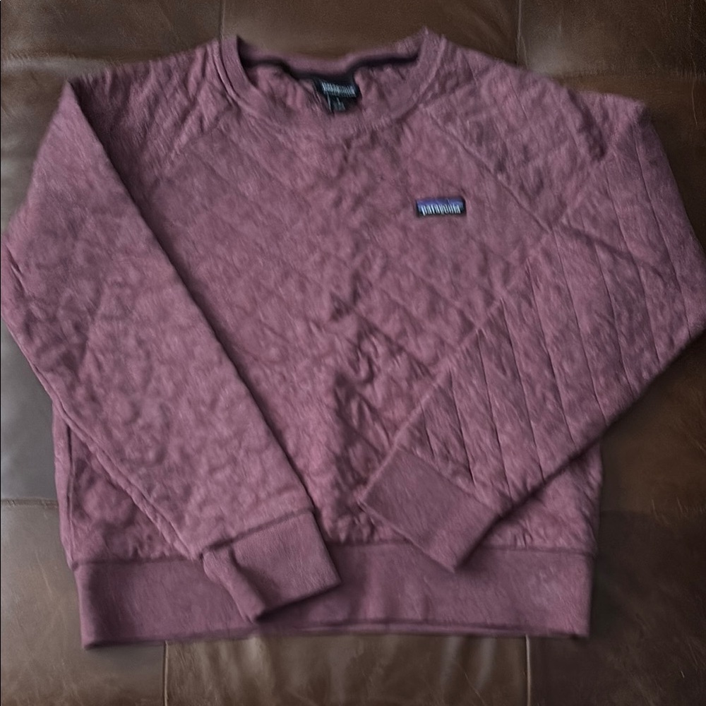 Patagonia Women's Quilted Sweater - red